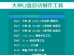 大神启动工具-win10 PE系统UEFI纯净U盘工具